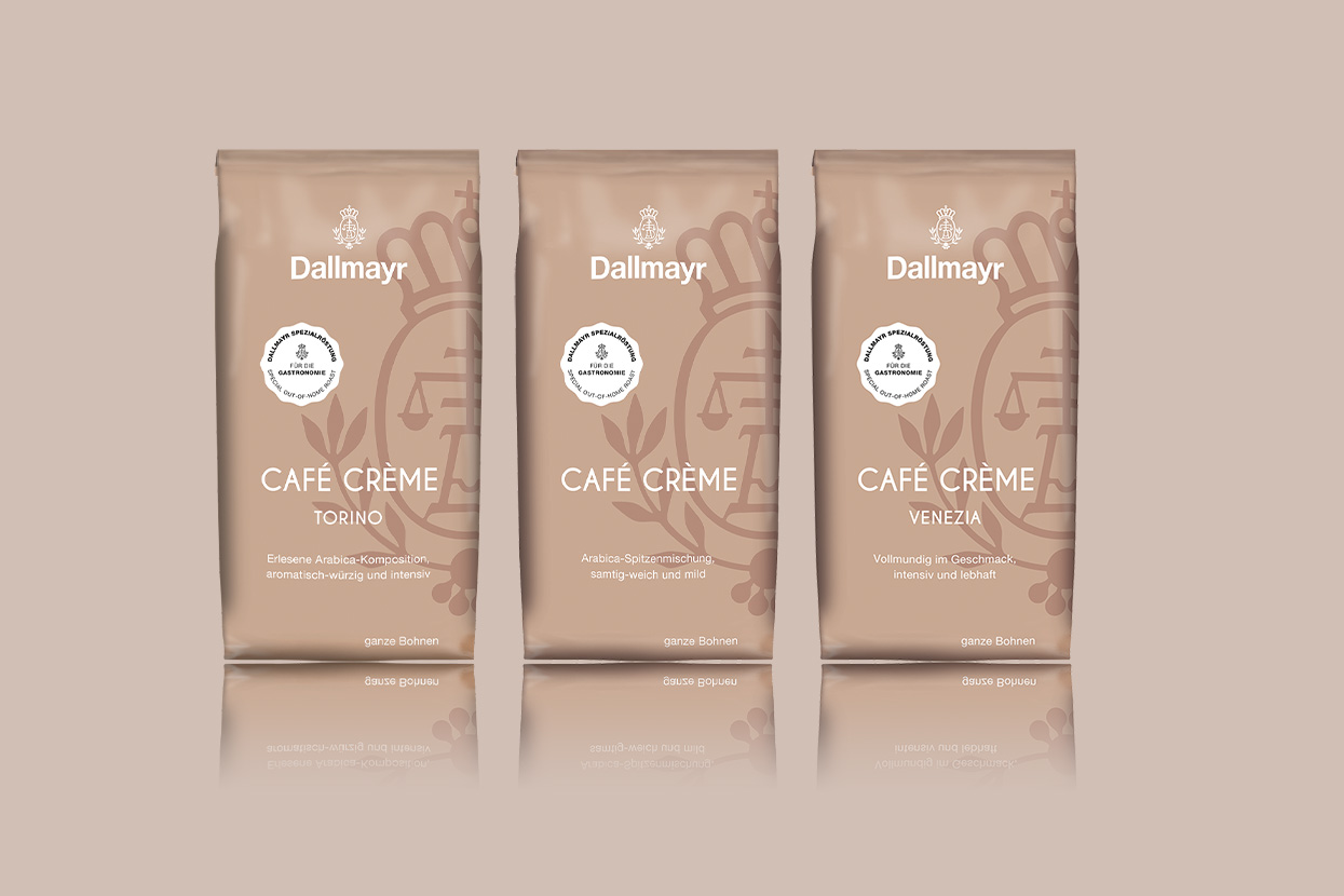 Dallmayr Café Crème TRIO farebne